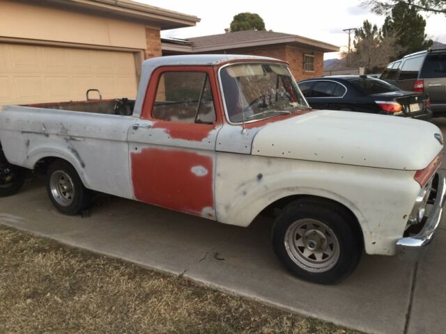 1963 Ford F100 Unibody Short Bed Big Back Window V8 1963 Ford F-100
