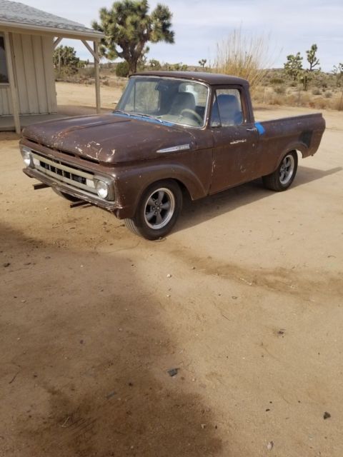 1963 Ford F100 unibody shortbed 1963 Ford F-100 unibody shortbed