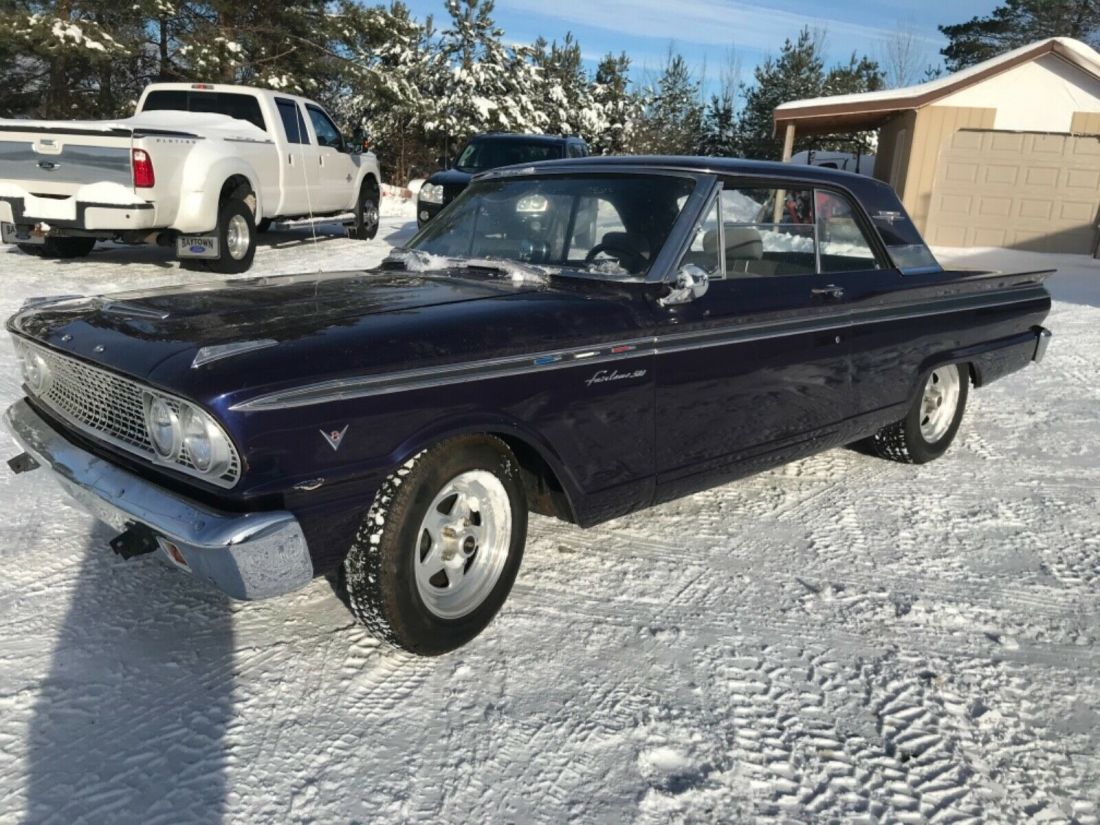 1963 Ford Fairlane crate motor 302 V8, Sport Coupe, Solid Body, automatic C4 1963 Ford Fairlane