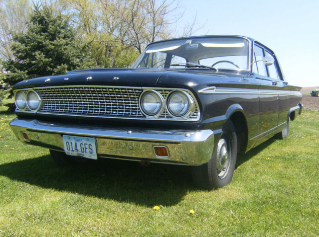 1963 Ford Fairlane Original Surviver classic rare Barn find low miles Nostalgic 1963 Ford Fairlane 4 door