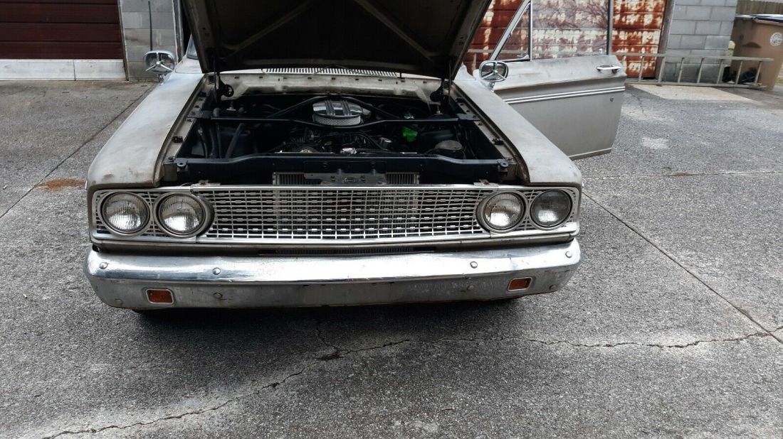 1963 Ford Fairlane Sedan Grey RWD Manual 1963 Ford Fairlane