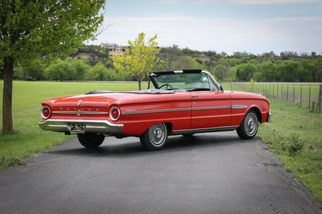 1963 Ford Falcon 6 cyl 4spd buckets convertible sweet - photo 2