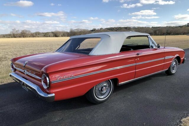 1963 Ford Falcon 6 cyl 4spd buckets convertible sweet - photo 4