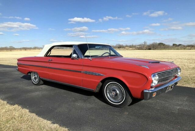 1963 Ford Falcon 6 cyl 4spd buckets convertible sweet - photo 6