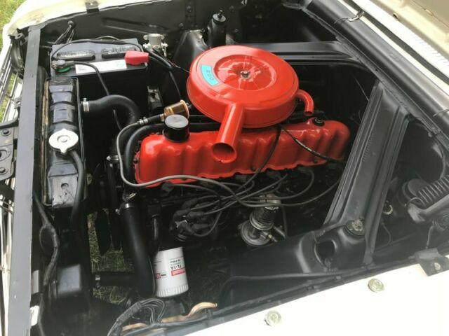 1963 Ford Falcon buckets console skirts 4spd 6 cyl - photo 5