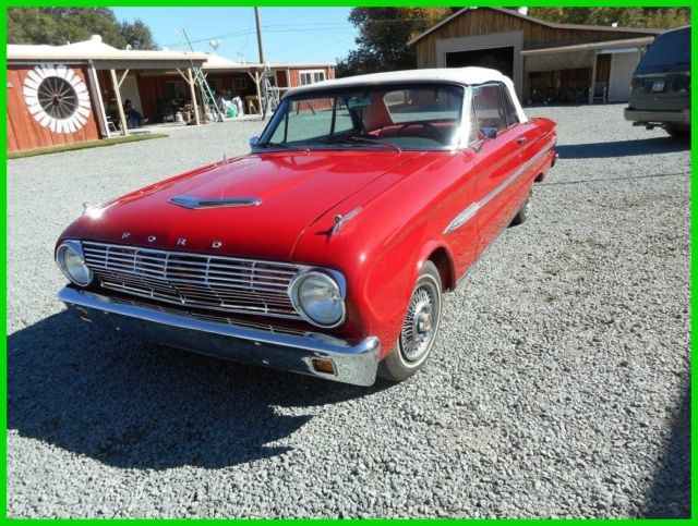 1963 Ford Falcon Convertible, 260ci V8, 4-Speed on the Block Trans, Restored 1963 Ford Falcon Convertible Frame Off Restoration