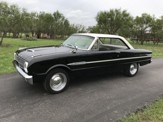 1963 Ford Falcon FUTURA 2DR HARTOP 4 SPEED BUCKETS AC NICE 14605 Miles Raven Bla 1963 Ford Falcon FUTURA 2DR HARTOP 4 SPEED BUCKETS AC NICE