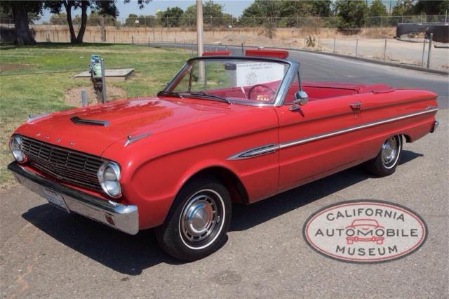 1963 Ford Falcon Futura Convertible 200 cu. in. Straight Six Manual 1963 Ford Falcon