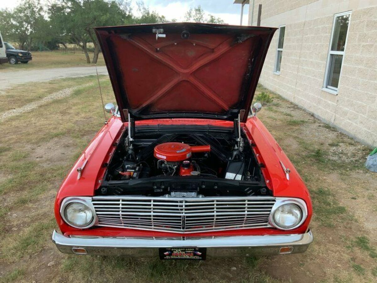 1963 Ford Falcon Futura convertible 6 cyl 3 speed buckets and conso - photo 9