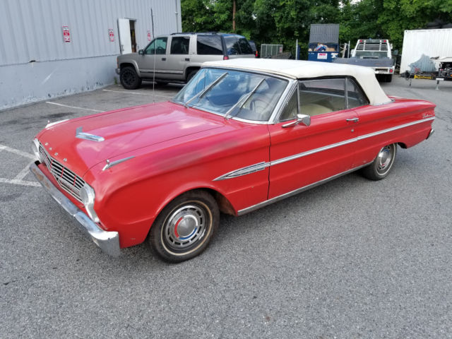 1963 FORD FALCON FUTURA CONVERTIBLE, POWER TOP, AUTOMATIC TRANS, BUCKETS/CONSOLE 1963 Ford Falcon FUTURA