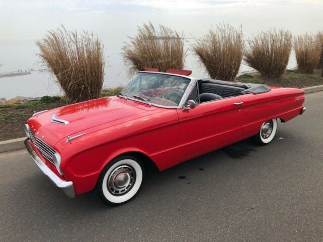 1963 FORD FALCON FUTURA CONVERTIBLE RED NEW 6CYL. AUTO !!!!!!!! 1963 Ford Falcon --