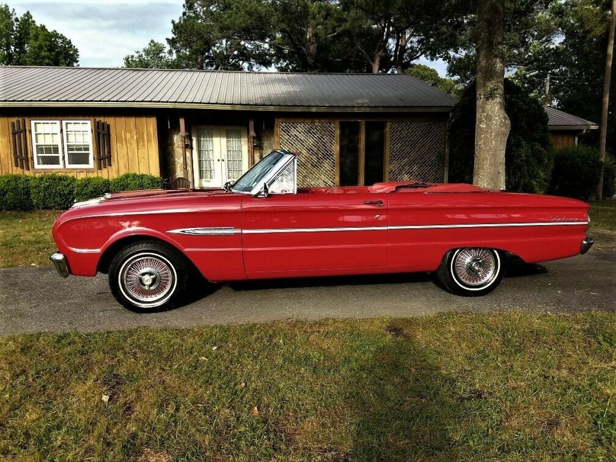 1963 Ford Falcon Futura Sport Convertible 4 Speed Buckets #'s Matching WOW!!! 1963 Ford Falcon Futura