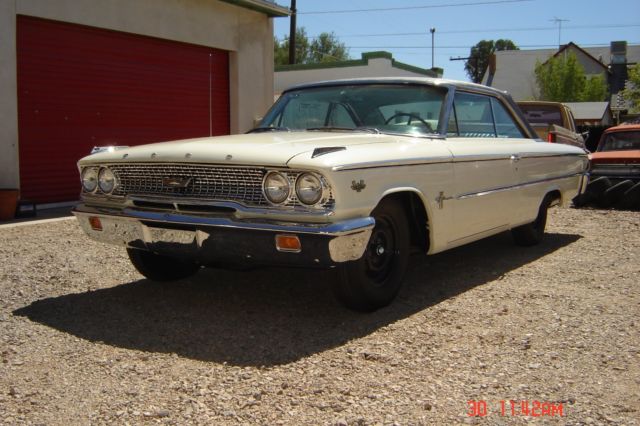 1963 ½ Ford Galaxie 500, 2 DR, HT, fastback, R-code, 427 dual 4-barrels, 425 HP 1963 Ford Galaxie 500