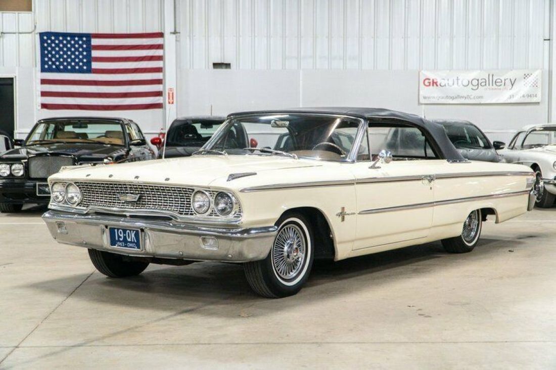 1963 Ford Galaxie 500 XL 0 Beige Convertible 352ci V8 Automatic 1963 Ford Galaxie 500 XL