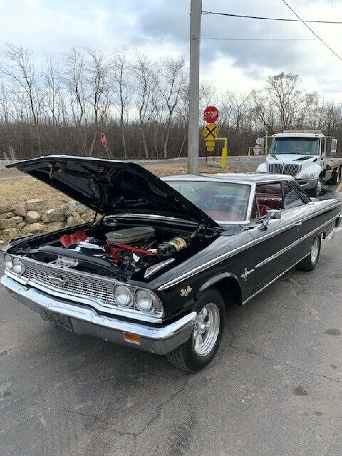 1963 Ford Galaxie, Black with 76,000 Miles available now! 1963 Ford Galaxie -500XL - R CODE 427 - DUAL QUADS - CALIFORNIA CAR