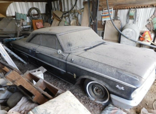 1963 Ford Galaxie Fastback BARN FIND 400 original solid southern car low miles 1963 Ford Galaxie 400