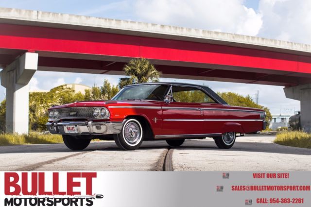 1963 Ford Galaxie, Red on Red, Excellent Cruiser, 289ci , 4-speed Transmission 1963 Ford Galaxie - Video Inside!
