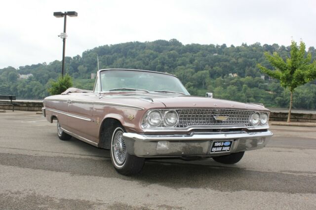 1963 Ford Galaxie XL 500 Convertible 390 FE 4 Speed 6v Tripower 406 Headers t10 1964 Ford Galaxie XL500