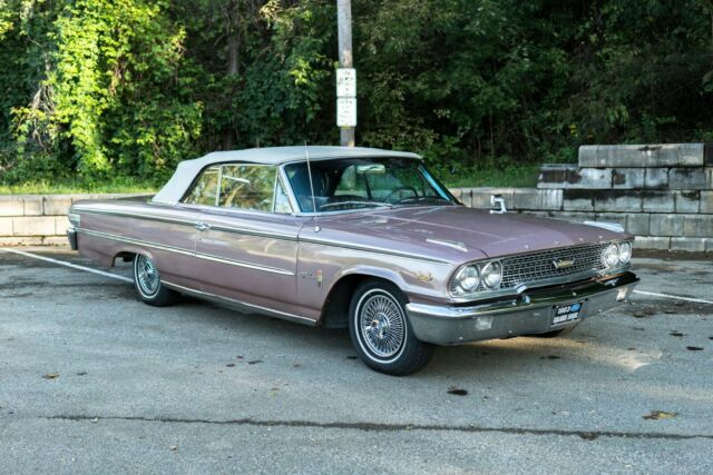 1963 Ford Galaxie XL 500 Convertible 390 FE 4 Speed Manual 6v 3x2 Tripower Zcode 1963 Ford Galaxie XL 500
