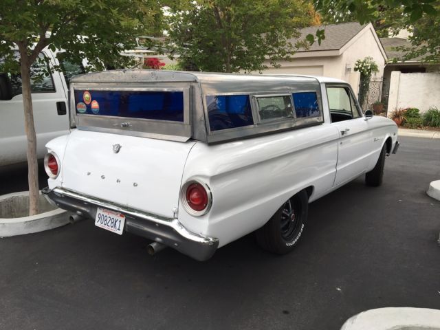 1963 Ford Ranchero 4.3L 260V8 with T-10 4-speed 1963 Ford Ranchero