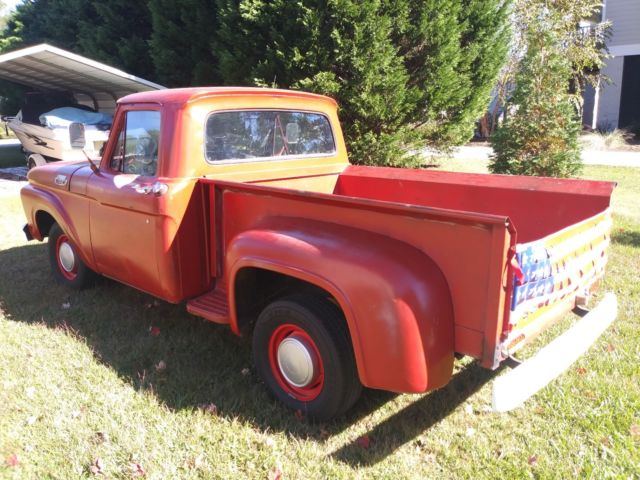 1963 Ford Stepside SB F100 1963 Ford F-100