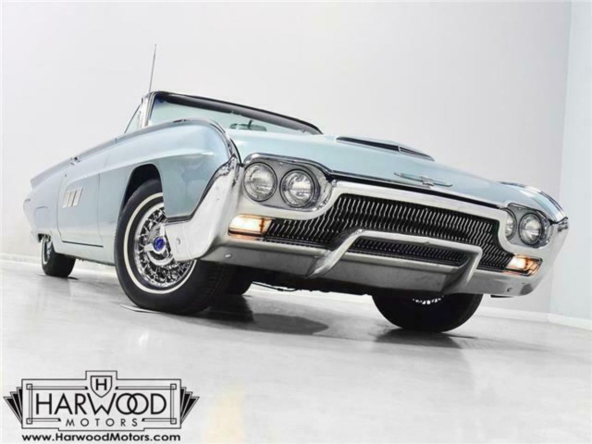1963 Ford Thunderbird 89241 Miles Blue Convertible 390 cubic inch V8 Automatic 1963 Ford Thunderbird