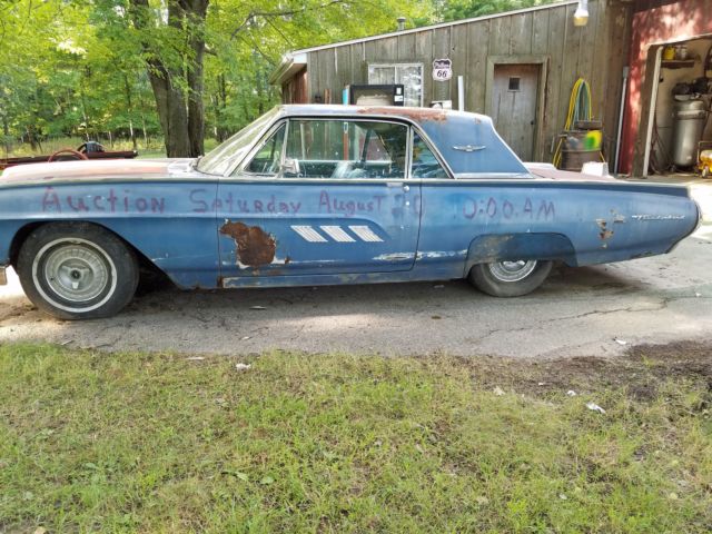1963 Ford Thunderbird Base Hardtop 2-Door 6.4L THIS CAR CAME FROM ARKANSAS 1963 Ford Thunderbird
