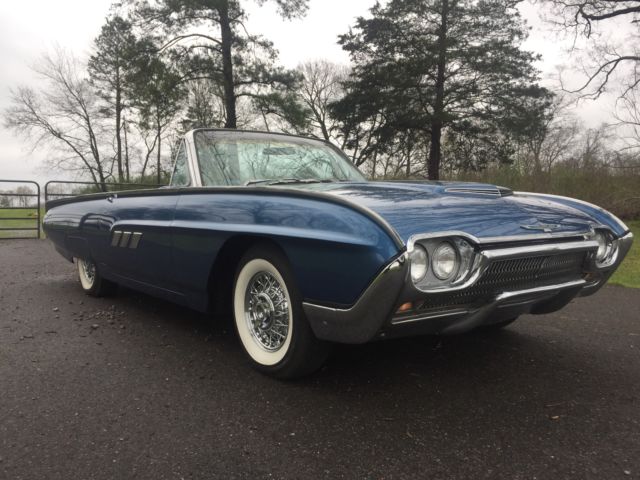 1963 Ford Thunderbird Convertible- 390 Tripower - Restored - NO RESERVE 1963 Ford Thunderbird