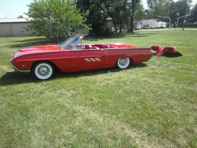 1963 Ford Thunderbird Convertible HIGH END restoration SHOW QUALITY 78362 miles 1963 Ford Thunderbird