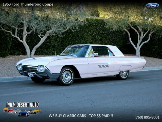 1963 Ford Thunderbird for sale! 1963 Ford Thunderbird Coupe