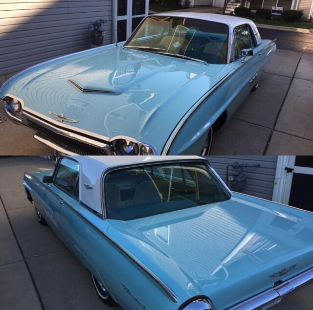 1963 Ford Thunderbird Hardtop Car T-Bird 2nd Owner Garage Kept 69208 Orig Miles 1963 Ford Thunderbird