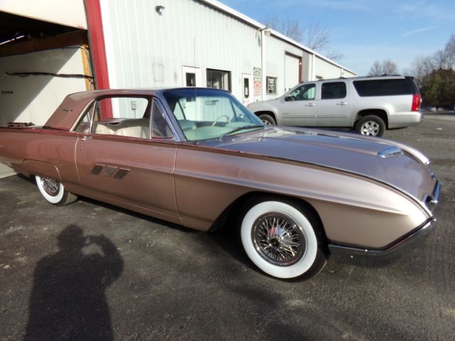 1963 Ford Thunderbird Low Miles Full Restoration Rare Color Combo! L@@K!!!! 1963 Ford Thunderbird T-Bird