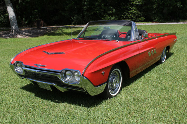 1963 Ford Thunderbird Roadster "The First 1963 Thunderbird Roadster made-Sept. 6 1963 Ford Thunderbird