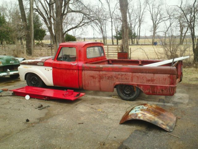 1963 ford truck Crown vic swap. 1963 Ford F-100