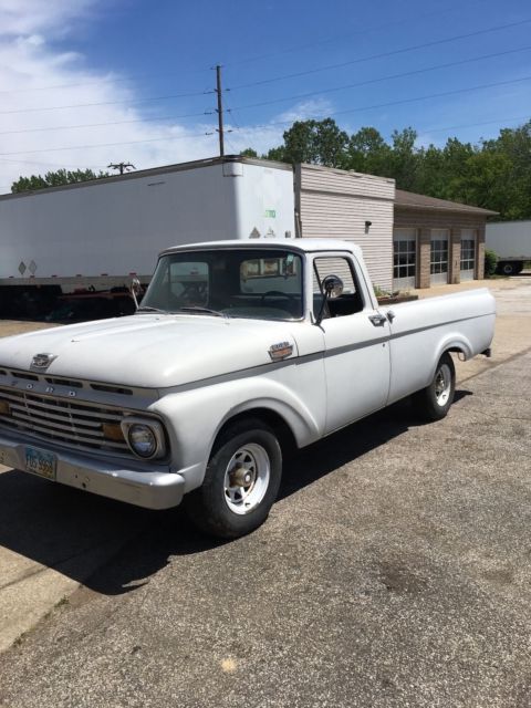 1963 FORD UNIBODY TRUCK 64k NO RESERVE 1963 Ford F-100