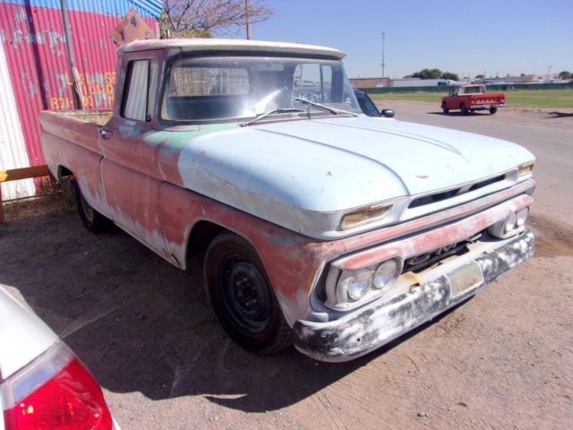 1963 GMC Pickup Truck Short Bed Box Chevy V-8 Auto Apache C15 C10 C-15 Fleetside 1963 GMC C15/C1500 Pickup