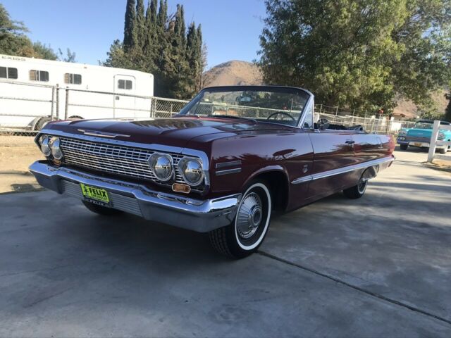 1963 impala convertible 409 1963 Chevrolet Impala