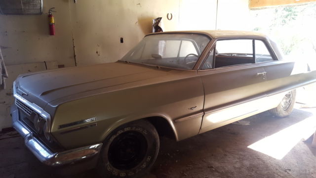 1963 Impala SS Two Door Hardtop 63,000 Western Canada Car Painted Solid Car 283 1963 Chevrolet Impala 2 Door Hardtop