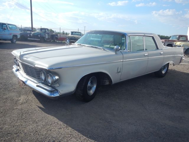 1963 IMPERIAL WEST TEXAS BARN FIND ONE FAMILY SINCE NEW RUNS DRIVES A/C 46K MILE 1963 Chrysler Imperial Imperial 4dr Hard Top