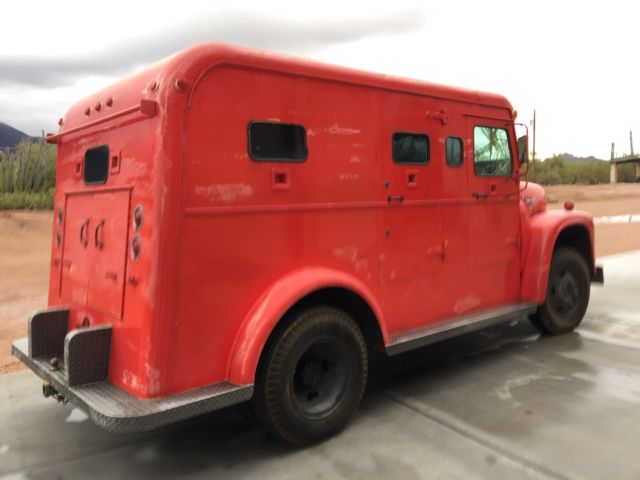 1963 International Harvester Loadstar 1600 Armored Car Bullet Proof Windows - photo 7