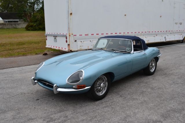 1963 Jaguar E-Type Series 1 0 Miles Opalescent Silver Blue Roadster 3.8 Litre M 1963 Jaguar E-Type Series 1 --