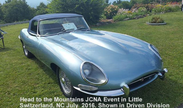 1963 Jaguar E-type Series I Roadster. Recently shown at JCNA Concours event. 1963 Jaguar E-Type E-type XKE Series I