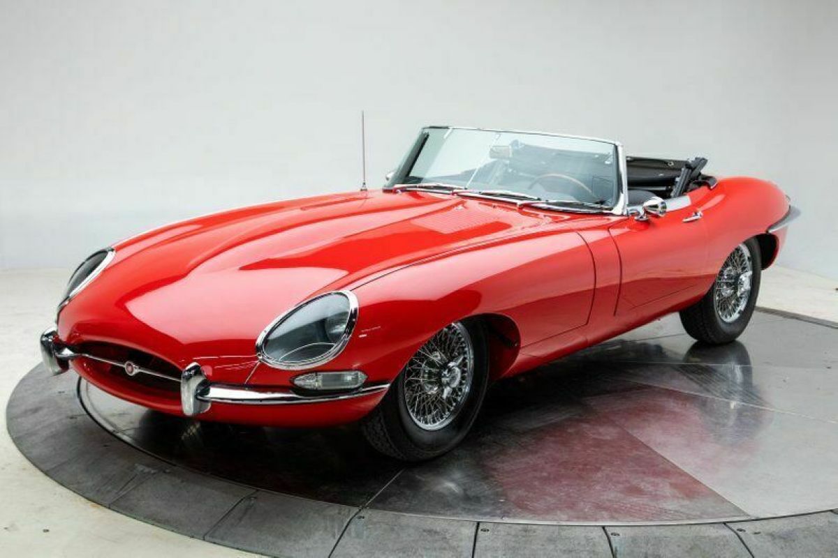 1963 Jaguar XK I6 3.8L Manual 4-Speed Convertible Carmine Red 1963 Jaguar XK