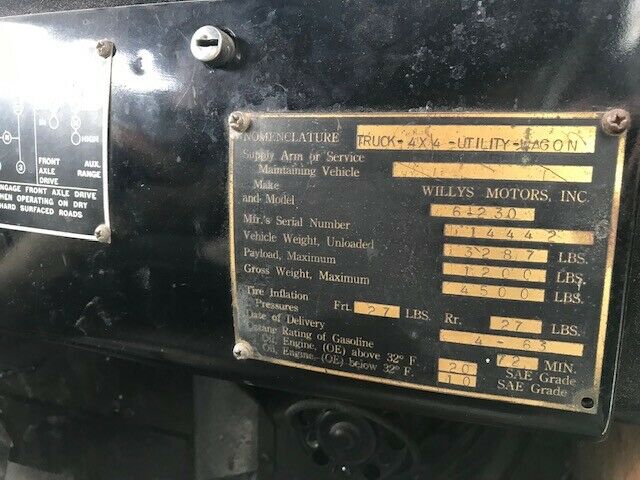 1963 Jeep Other Willy's kaiser Wagon 4x4 NO RESERVE must see VIDEO - photo 11