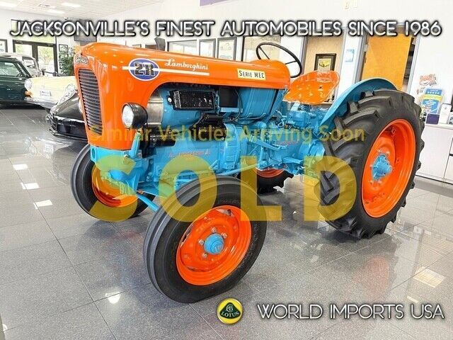 1963 LAMBORGHINI 2R TRACTOR - (COLLECTOR SERIES)
