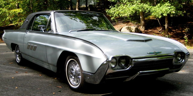 1963 Landau Coupe,Silver Mink/Black Leather,390 V-8,Auto,AC,Full Power,SwingAway 1963 Ford Thunderbird