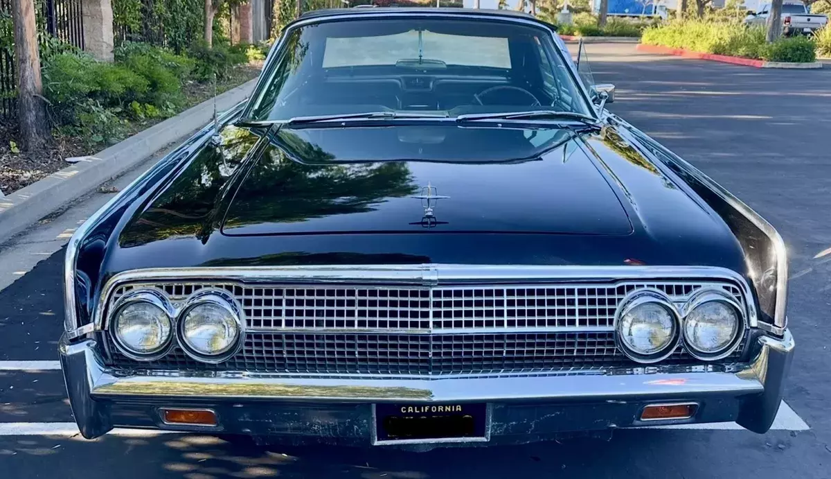 1963 Lincoln Continental Convertible Black 1963 Lincoln Continental