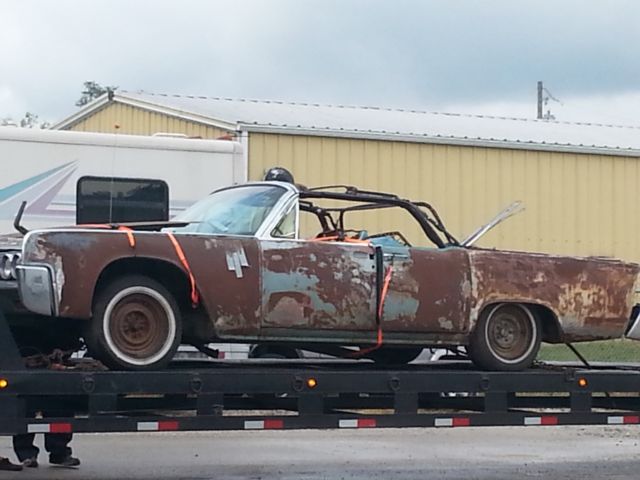 1963 Lincoln Continental Convertible with Suicide Doors 1963 Lincoln Continental