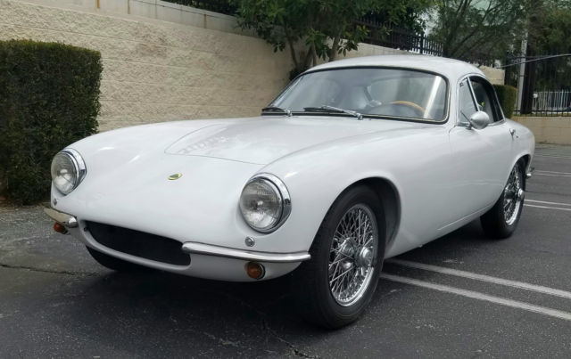 1963 LOTUS ELITE SERIES 2 "COVENTRY CLIMAX' ULTRA LIGHTWEIGHT ROAD/RACE CAR 1963 Lotus Other ELITE Series 2 Type 14