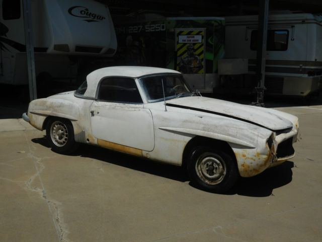 1963 Mercedes 190sl Roadster Texas car from new 1963 Mercedes-Benz SL-Class